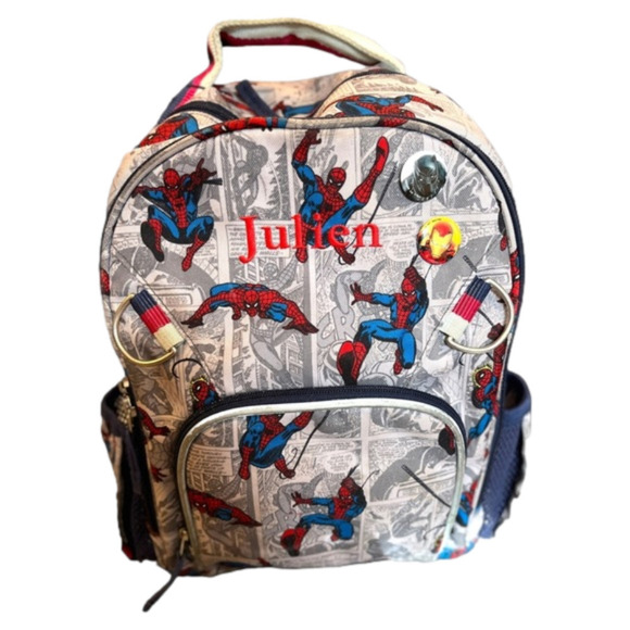 Pottery Barn Kids Mackenzie Marvel's Spider-Man Glow-in-the-Dark Backpack - Picture 1 of 6